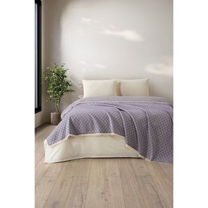 Cuvertura matlasata dubla, Lapis - Damson, DC Home, Bumbac imagine