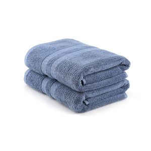 Set prosoape de baie, Hobby, Ayliz, Bambus;Bumbac, Albastru imagine