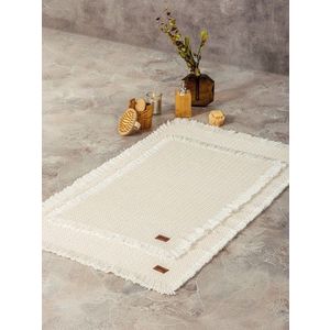 Set covorase de baie, Cotton Box, Bath Rug, Bumbac , Crem imagine