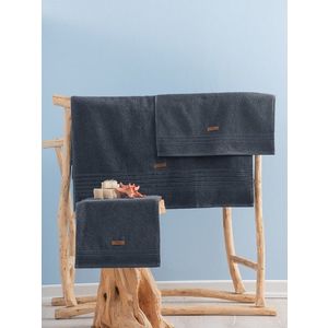 Set prosoape, Cotton Box, Wellness, Bumbac, Antracit imagine