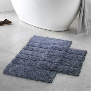 Set covorase de baie, Alanur Home, Milano, Bumbac, Argintiu imagine