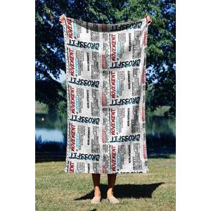 Prosop de plaja, Astacura, Crossfit Sport 70, 70x130 cm, 70% poliester/30% poliamida, Multicolor imagine