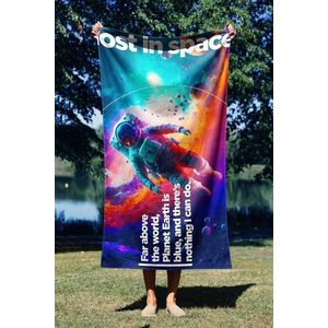 Prosop de plaja, Astacura, Majer tom 70, 70x130 cm, 70% poliester/30% poliamida, Multicolor imagine