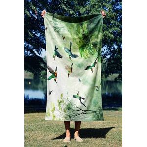 Prosop de plaja, Astacura, Water Color Jungle 90, 90x150 cm, 70% poliester/30% poliamida, Multicolor imagine