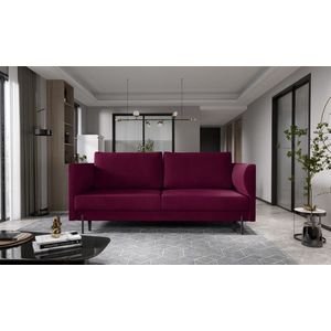 Canapea extensibila 4 locuri ELTAP, SO-REV-25VE, Revi, 215x98x92 cm, lemn/poliester, roz imagine