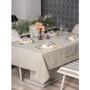 Set fete de masa 8 piese, Pera - Soil, Cotton Box, 90% POLIESTER/10% BUMBAC imagine