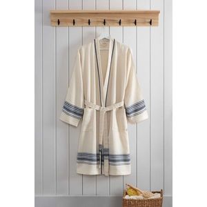 Halat de baie, DC Home, Promise, Bumbac, Albastru navy imagine