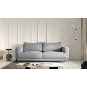 Canapea extensibila 4 locuri ELTAP, SO-DAL-03NU, Dalia, 248x84x95 cm, lemn/poliester, gri deschis imagine