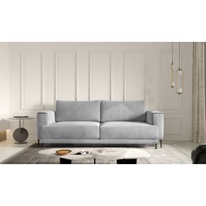 Canapea extensibila 4 locuri ELTAP, SO-DAL-04SO, Dalia, 248x84x95 cm, lemn/poliester, gri deschis imagine