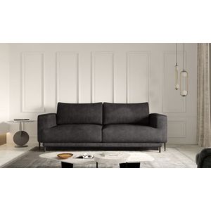 Canapea extensibila 4 locuri ELTAP, SO-DAL-06LE, Dalia, 248x84x95 cm, lemn/poliester, gri inchis imagine