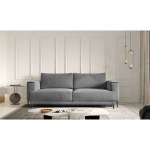 Canapea extensibila 4 locuri ELTAP, SO-DAL-06SO, Dalia, 248x84x95 cm, lemn/poliester, gri imagine