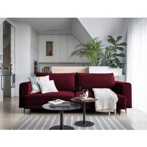 Canapea extensibila 4 locuri ELTAP, SO-DAL-25VE, Dalia, 248x84x95 cm, lemn/poliester, rosu imagine