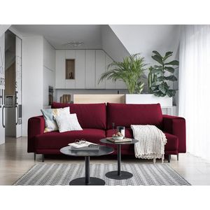Canapea extensibila 4 locuri ELTAP, SO-DAL-30VE, Dalia, 248x84x95 cm, lemn/poliester, rosu imagine