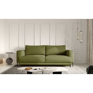 Canapea extensibila 4 locuri ELTAP, SO-DAL-33NU, Dalia, 248x84x95 cm, lemn/poliester, verde olive imagine