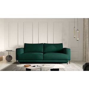 Canapea extensibila 4 locuri ELTAP, SO-DAL-35NU, Dalia, 248x84x95 cm, lemn/poliester, verde inchis imagine
