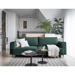 Canapea extensibila 4 locuri ELTAP, SO-DAL-38VE, Dalia, 248x84x95 cm, lemn/poliester, verde imagine