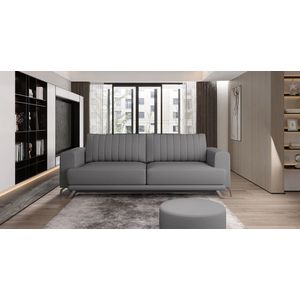 Canapea extensibila 4 locuri ELTAP, SO-ELI-29SOF, Elise, 250x95x90 cm, lemn/poliester, gri imagine