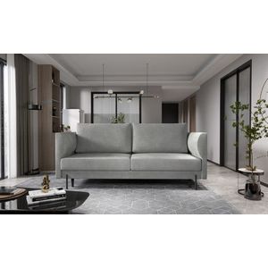 Canapea extensibila 4 locuri ELTAP, SO-REV-03NU, Revi, 215x98x92 cm, lemn/poliester, gri deschis imagine