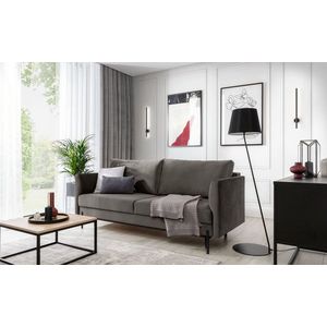 Canapea extensibila 4 locuri ELTAP, SO-REV-04LO, Revi, 215x98x92 cm, lemn/poliester, gri imagine