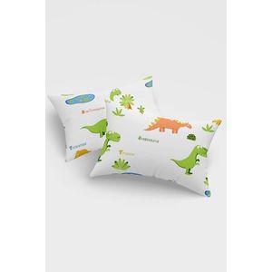 Set 2 fete de perna, Dinolar - White, Eponj Home, 65% bumbac/35% poliester imagine
