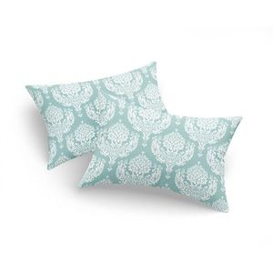 Set 2 fete de perna, Post - Water Green, Eponj Home, 65% bumbac/35% poliester imagine