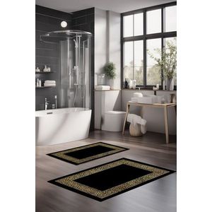 Set covorase de baie, Cartwright, CT-5007, Poliester, Multicolor imagine