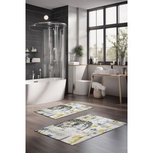 Set covorase de baie, Cartwright, CT-5015, Poliester, Multicolor imagine