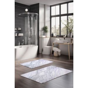 Set covorase de baie, Cartwright, CT-5034, Poliester, Multicolor imagine