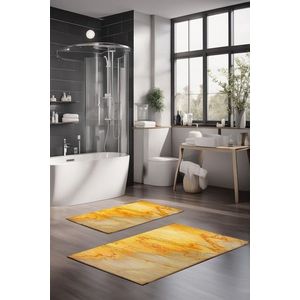 Set covorase de baie, Cartwright, CT-5037, Poliester, Multicolor imagine
