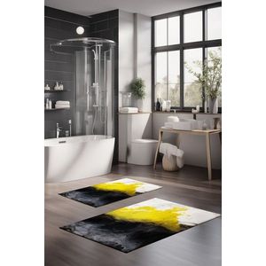 Set covorase de baie, Cartwright, CT-5043, Poliester, Multicolor imagine