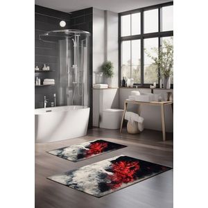 Set covorase de baie, Cartwright, CT-5044, Poliester, Multicolor imagine