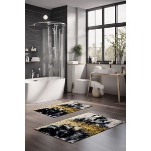 Set covorase de baie, Cartwright, CT-5049, Poliester, Multicolor imagine