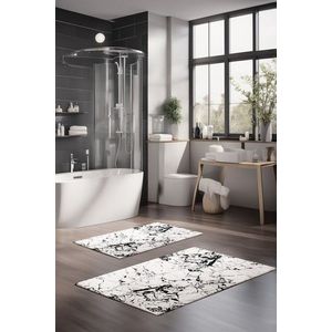 Set covorase de baie, Cartwright, CT-5060, Poliester, Multicolor imagine