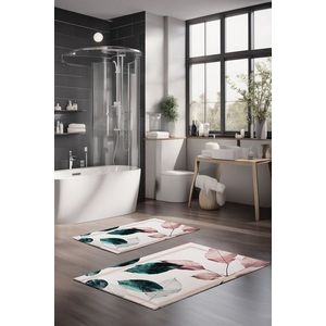 Set covorase de baie, Cartwright, CT-5064, Poliester, Multicolor imagine
