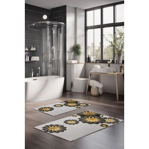 Set covorase de baie, Cartwright, CT-5065, Poliester, Multicolor imagine