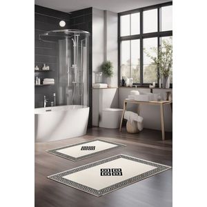 Set covorase de baie, Cartwright, CT-5070, Poliester, Multicolor imagine