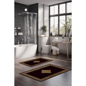 Set covorase de baie, Cartwright, CT-5073, Poliester, Multicolor imagine