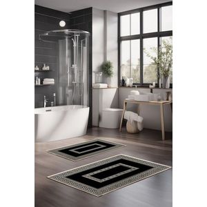 Set covorase de baie, Cartwright, CT-5078, Poliester, Multicolor imagine