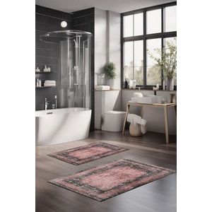 Set covorase de baie, Cartwright, CT-5084, Poliester, Multicolor imagine