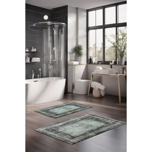 Set covorase de baie, Cartwright, CT-5084, Poliester, Multicolor imagine