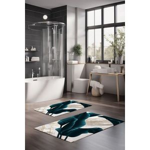 Set covorase de baie, Cartwright, CT-5087, Poliester, Multicolor imagine