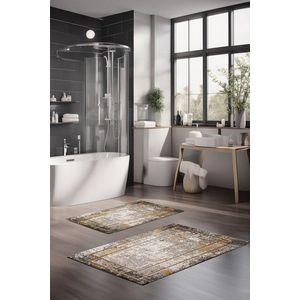 Set covorase de baie, Cartwright, CT-5097, Poliester, Multicolor imagine