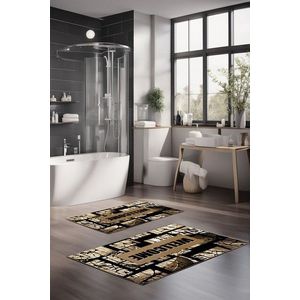 Set covorase de baie, Cartwright, CT-5162, Poliester, Multicolor imagine
