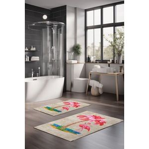 Set covorase de baie, Cartwright, CT-5165, Poliester, Multicolor imagine