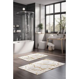 Set covorase de baie, Cartwright, CT-5169, Poliester, Multicolor imagine