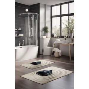 Set covorase de baie, Cartwright, CT-5175, Poliester, Multicolor imagine