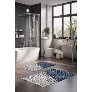 Set covorase de baie, Cartwright, CT-5180, Poliester, Multicolor imagine