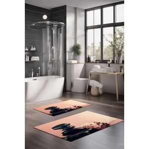Set covorase de baie, Cartwright, CT-5184, Poliester, Multicolor imagine
