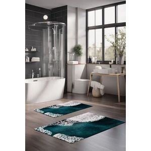 Set covorase de baie, Cartwright, CT-5195, Poliester, Multicolor imagine