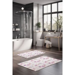 Set covorase de baie, Cartwright, CT-5212, Poliester, Multicolor imagine